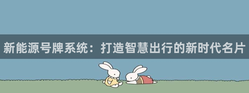 gg新宝创新:新能源号牌系统:打造智慧出行的新时代名片