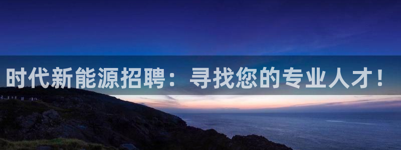 新宝gg直:时代新能源招聘:寻找您的专业人才!