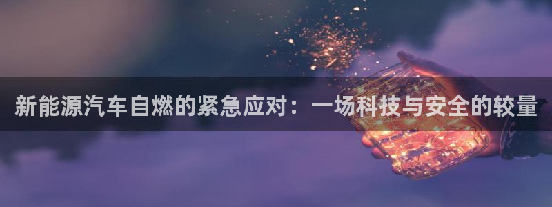 新宝gg代理登录：新能源汽车自燃的紧急应